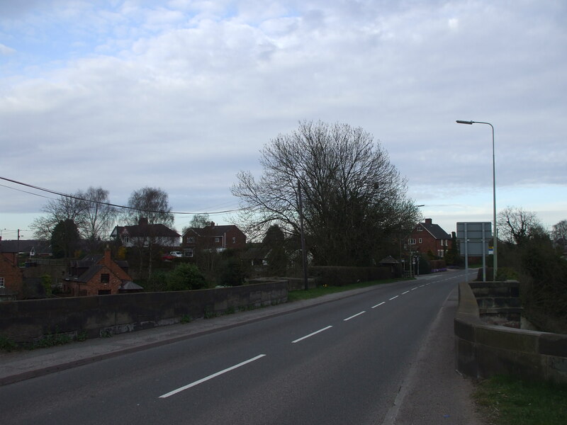 Bridge Over The River Sow Great John Lord Geograph Britain And