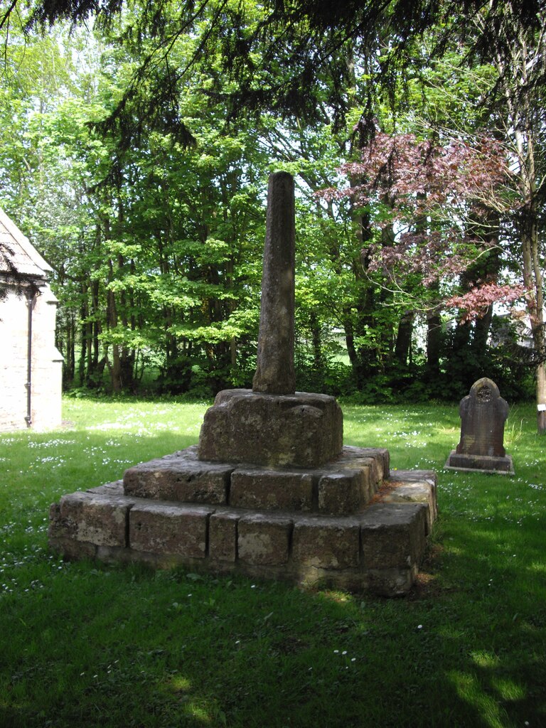 Churchyard Cross Biddisham John Lord Geograph Britain And Ireland