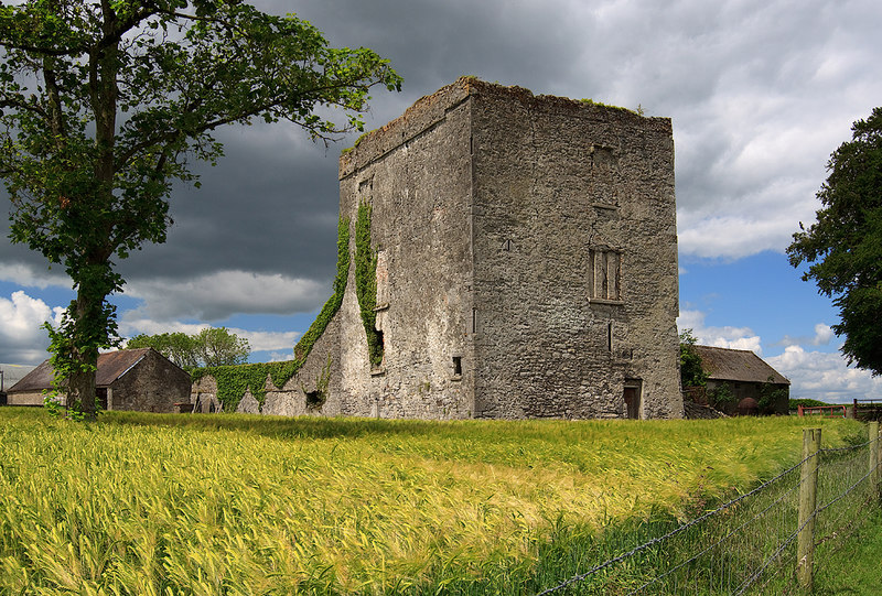 Castles Of Leinster Shrule Laois 1 Mike Searle Geograph