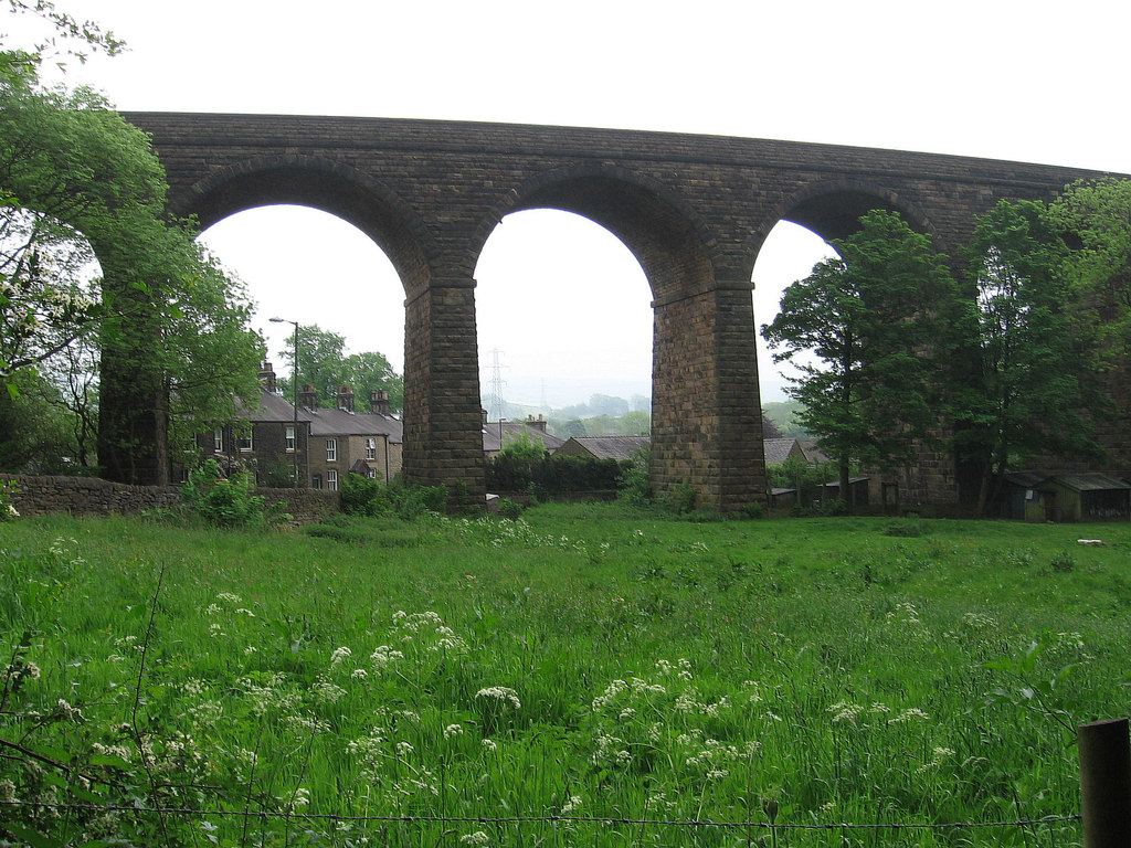 Chinley East Viaduct Dave Bevis Geograph Britain And Ireland