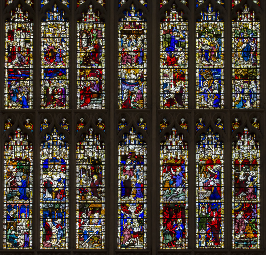 Detail Of East Window Bath Abbey Julian P Guffogg Geograph