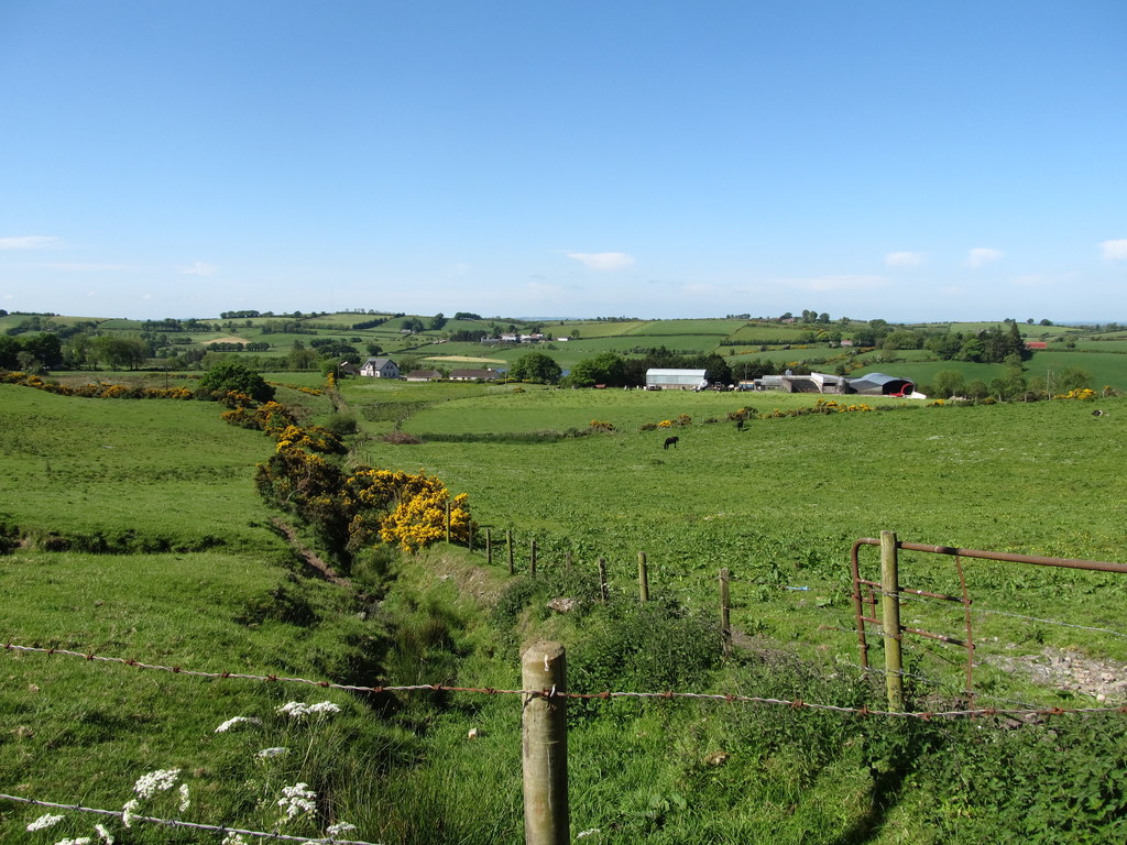 Sheugh Below The Upper Darkley Road Eric Jones Geograph Britain