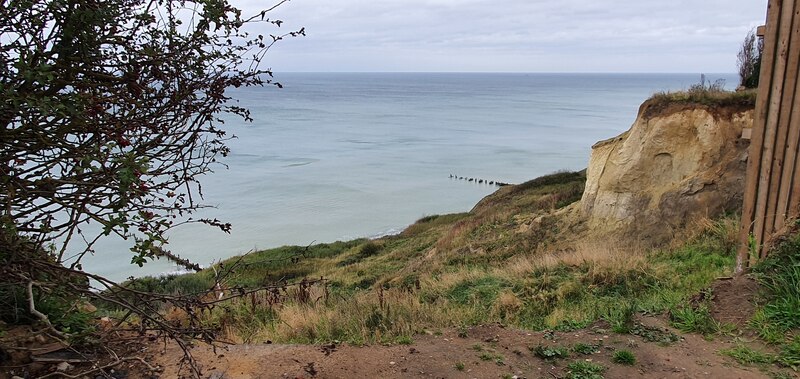 The Cliffs And Beach At Trimingham Helen Steed Geograph Britain