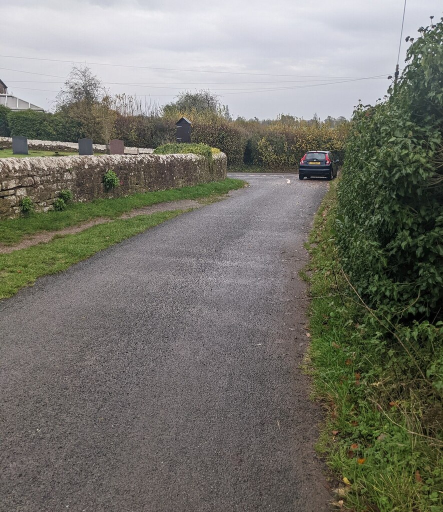 Road Past The Churchyard Marstow Jaggery Geograph Britain And