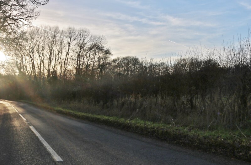 The B4508 Pusey David Howard Geograph Britain And Ireland