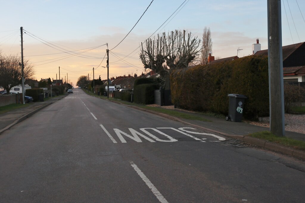 Newton Road Newton Bromswold David Howard Geograph Britain And