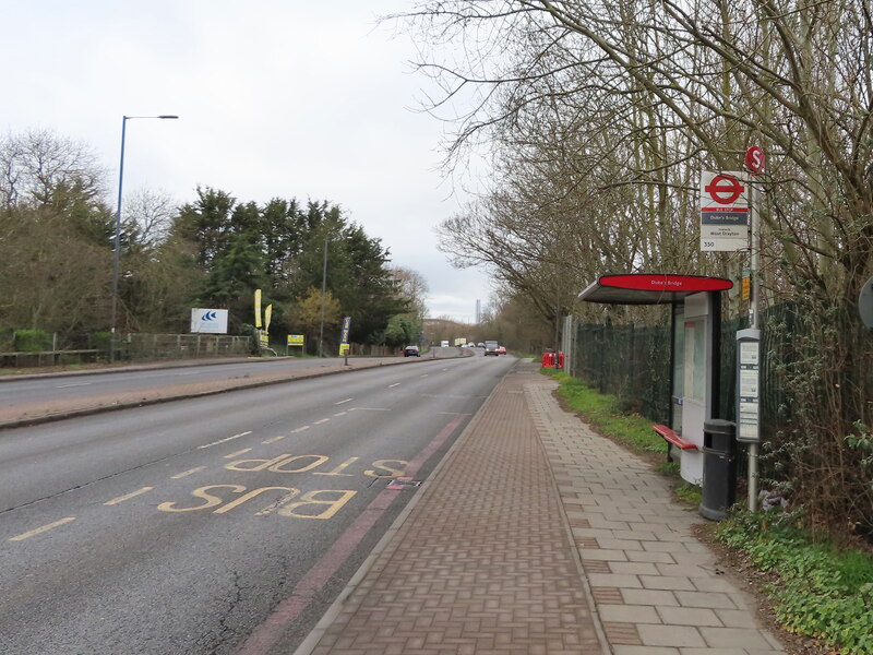 Duke S Bridge Bus Stop Colnbrook David Hawgood Geograph