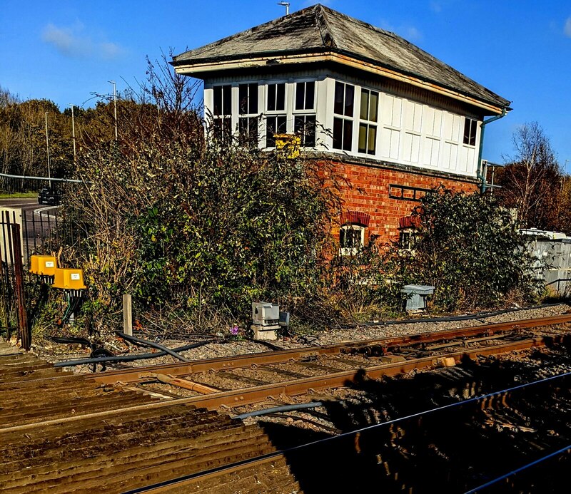 Signalbox Wareham Dorset Jaggery Geograph Britain And Ireland