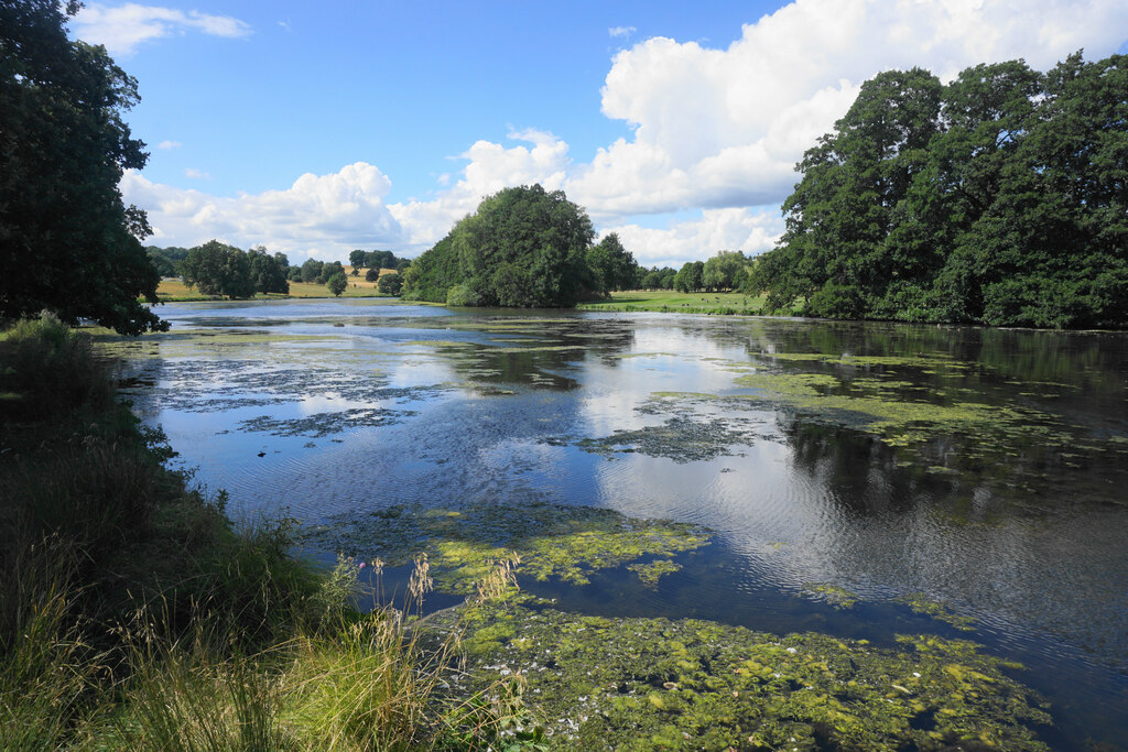 Lake In Kedleston Park Bill Boaden Geograph Britain And Ireland