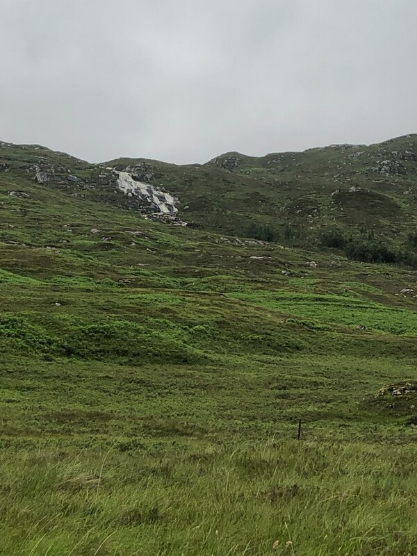 Allt Dubh Leacaidh Cascading Down Eirian Evans Geograph Britain