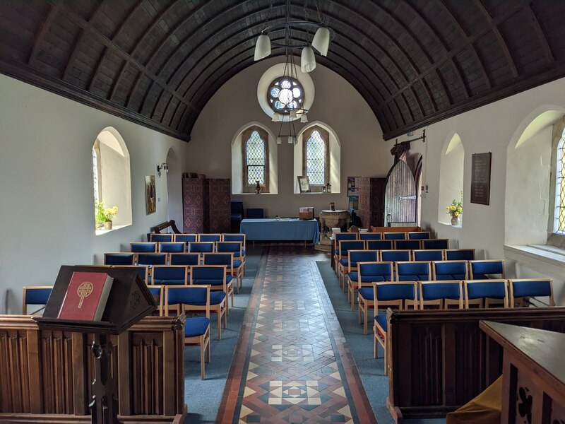 St Andrew S Church Nave Adforton Fabian Musto Geograph