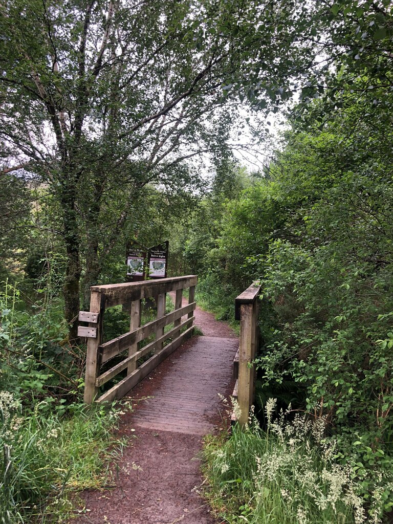 Footbridge On A Beinn Eighe Path At Eirian Evans Geograph