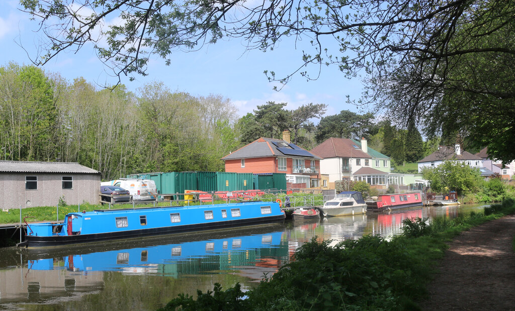 Moored Boats River Wey Des Blenkinsopp Geograph Britain And Ireland