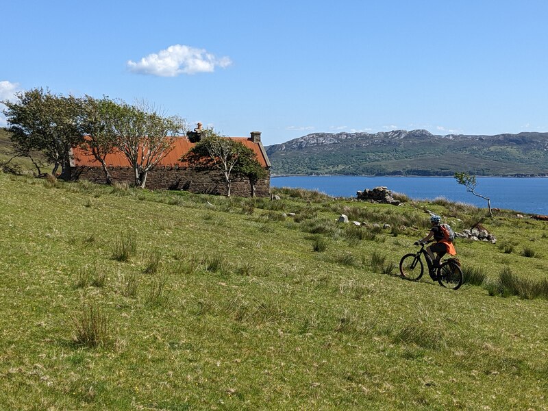 Approaching The Last Remaining House At David Medcalf Geograph