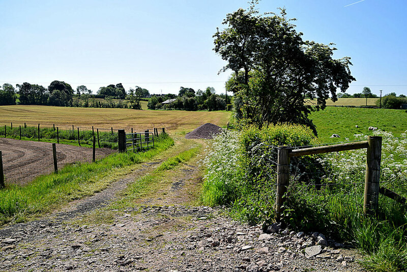 Short Lane To Field Laragh Kenneth Allen Geograph Britain And Ireland