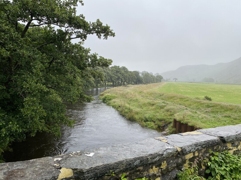 Afon Dysynni From Pont Y Garth Alan Hughes Geograph Britain And