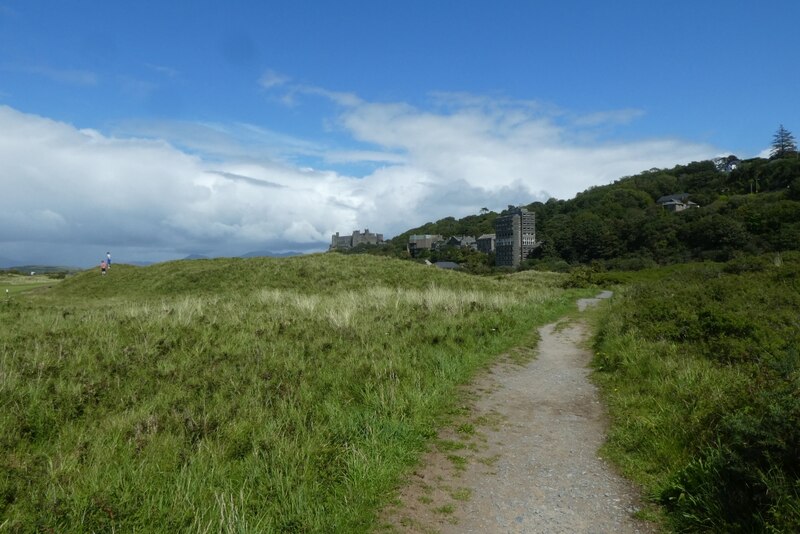 Path On The Edge Of The Golf Course Ds Pugh Geograph Britain And