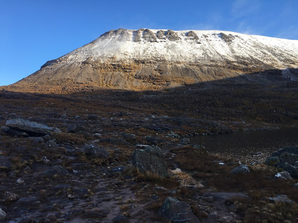 Rough Path Beside Loch Coire Mhic Steven Brown Geograph Britain