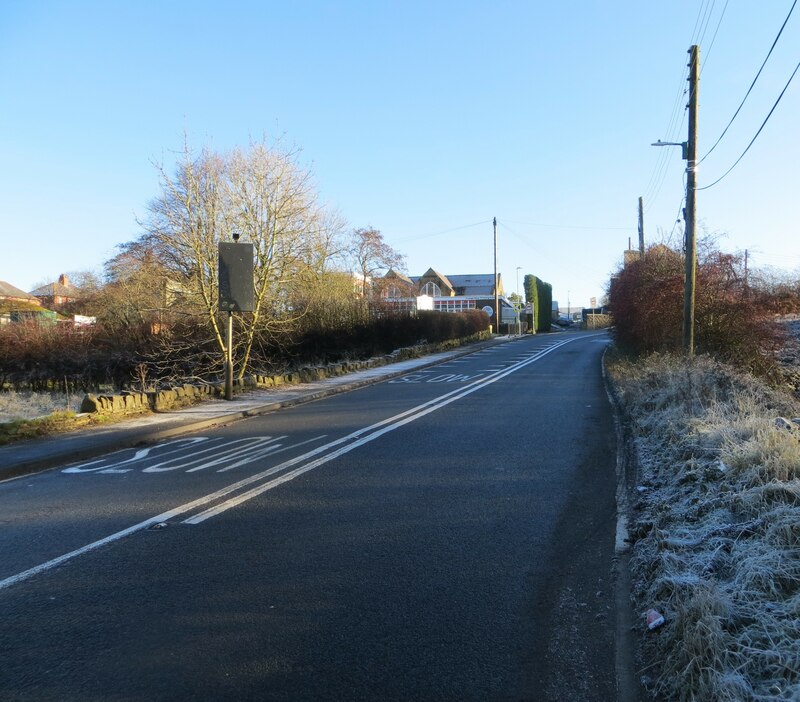 Lilley Lane B6118 At Grange Moor Peter Wood Geograph Britain And