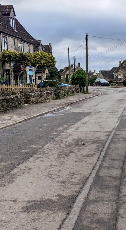 Ssw Along High Street Hillesley Jaggery Geograph Britain And