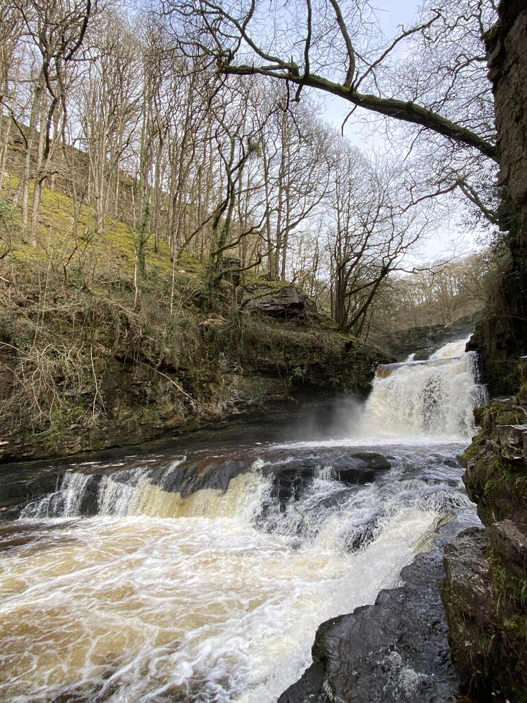 Sgŵd Isaf Clun Gwyn Alan Hughes Geograph Britain and Ireland