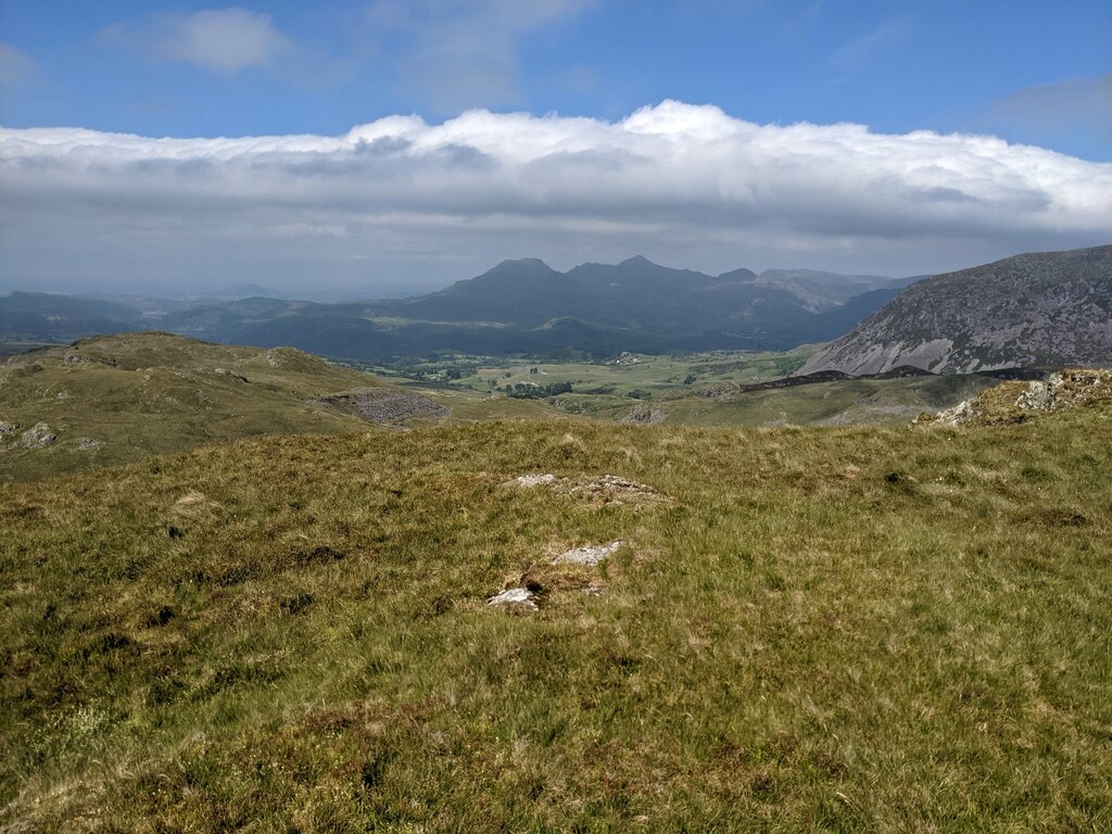 Looking Westwards Towards The Moelwynion David Medcalf Geograph