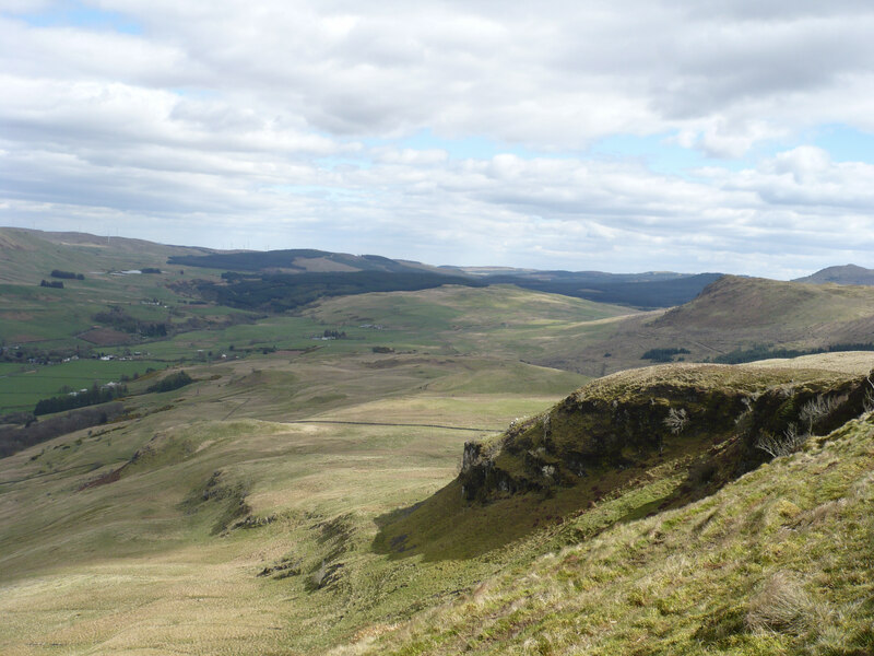 Outcrops On Dechrode Alan O Dowd Geograph Britain And Ireland