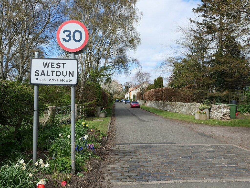 East Lothian Townscape Peas Drive Richard West Geograph