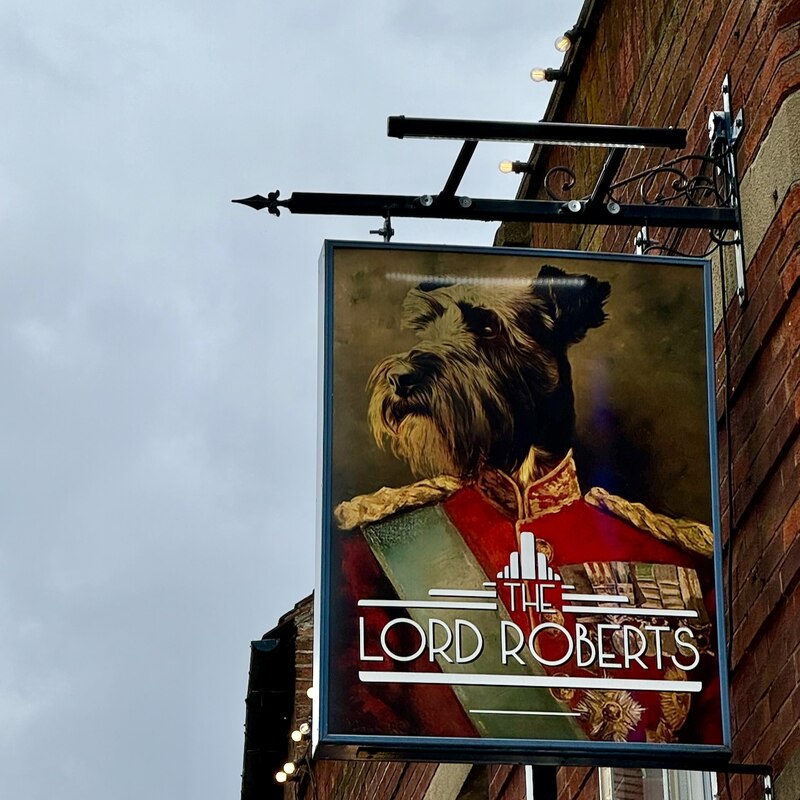 The Sign Of The Lord Roberts David Lally Geograph Britain And Ireland