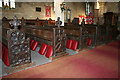 Pews in St Botolph & St John the Baptist, Croxton Kerrial