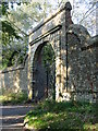 Gate entrance to Northbourne Court grounds