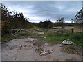 Gate to disused track off Kilnhurst Road