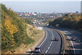 A12 northbound from the bridge between Copdock and Belstead