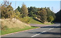 Grove Hill in a cutting south of the A14