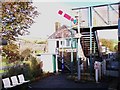 St Bees level crossing and signal box