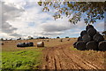 Haymaking near Foy, Herefordshire