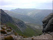 NO0998 : View down Coire na Ciche by Nigel Brown