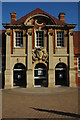 The entrance to Malvern Library