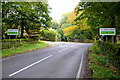 Entering Dunnichen Village from Forfar