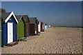 Beach huts at West Mersea