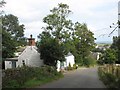 Traditional cottage at the bottom of Allt Goch Bach hill