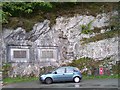 Tablets about the Lake Vyrnwy Reservoir