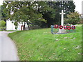 Pencombe - war memorial and village green