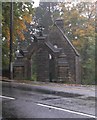 Shrouded in Mist ! - Utley Cemetery Lodge, Skipton Road