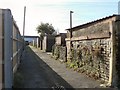 Back lane Jenkin Street Bridgend