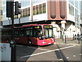 Bus at the junction of Goodman