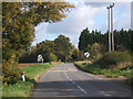 Bacton Road leaving Haughley