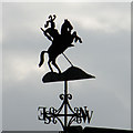 Weather vane at West Wratting Valley Farm