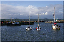 NT4075 : Port Seton harbour by Mike Pennington