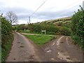SO2178 : Road junction near The Cwm Farm by P L Chadwick